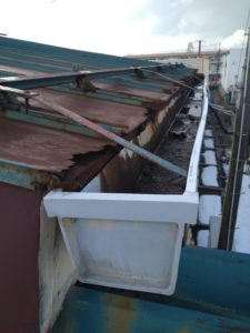 雨樋工事施工前　大脇外装PRO